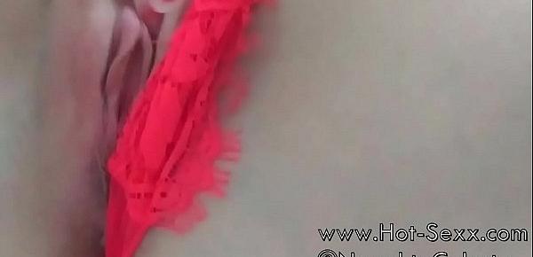  Squirt in my used panty